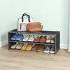 Designer's Image™ 30-7/8"W x 11-5/8"H Charcoal Horizontal Stackable Organizer