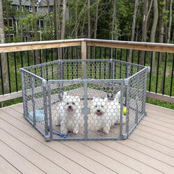 Dog pen 2024 with gate