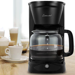 ContinentalElectric Continental Electric 12-Cup Metallic Coffee