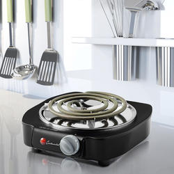 Electric Single Burner Portable Coil Heating Hot Plate Stove Countertop RV  Hotplate with Non, 1 unit - Kroger