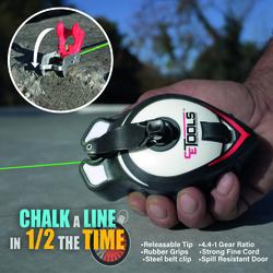 SnapBack 50' Chalk Line with Releasable Tip at Menards®