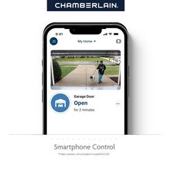 Chamberlain® Wall Mount Ultra-Quiet Garage Door Opener with Wi-Fi ...