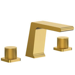 Everstein Two-Handle 8" Widespread Brushed Gold Bathroom Sink Faucet at Menards®