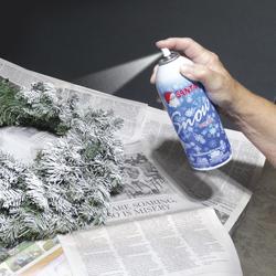 Santa 18 Oz Spray Snow 496-3110 - The Home Depot