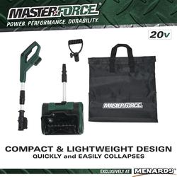 Masterforce™ 12 20-Volt Cordless Snow Shovel at Menards®