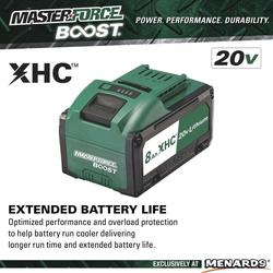 Masterforce 20 volt discount battery