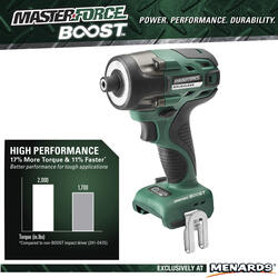 Masterforce best sale drill review