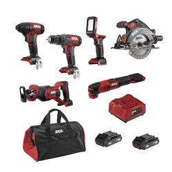 BLACK & DECKER 2-Tool Power Tool Combo Kit with Soft Case (1