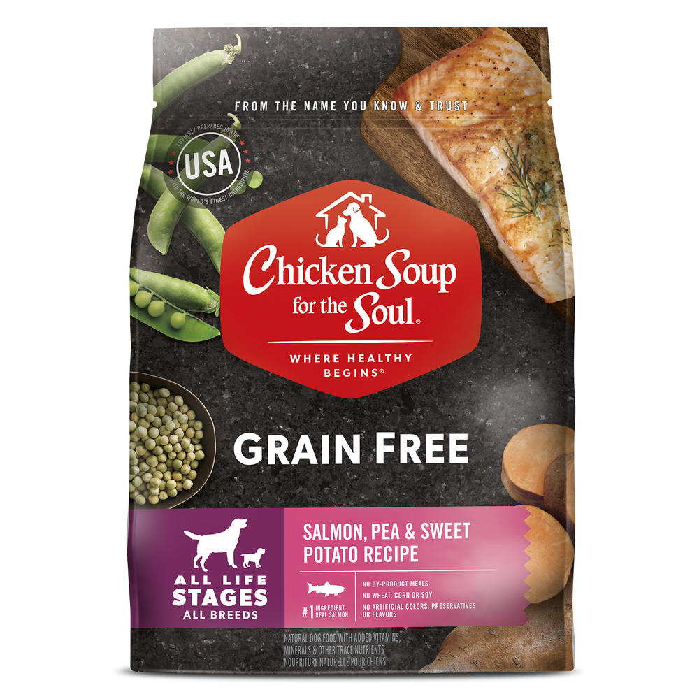 Chicken Soup For The Soul Grain Free Salmon and Sweet Potato Dry Dog Food