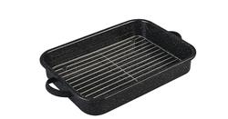 Granite Roaster Pan With Grill Rack Large 19.5” Ultra - Temu