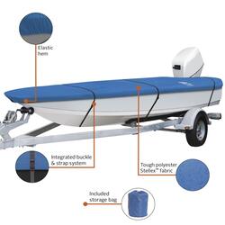 Classic Accessories Stellex™ Blue Boat Cover - Model A at Menards®