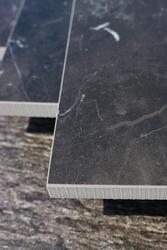 Marquina Black Polished Porcelain Tile