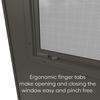 LARSON® Lincoln 30" x 80" Brown Midview Storm Door