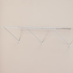 ClosetMaid® Shelf and Rod™ 48W x 12D White Wire Closet Shelf at Menards®