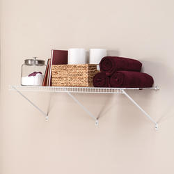 ClosetMaid® 48W x 16D White Wire Closet Shelf Kit at Menards®