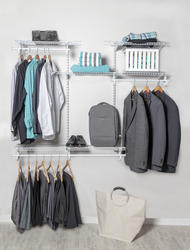 ClosetMaid® 48W x 16D White Wire Closet Shelf Kit at Menards®