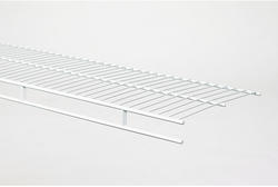 ClosetMaid All Purpose/Linen 8-ft x 12-in White Universal Wire Shelf in the  Wire Closet Shelves department at