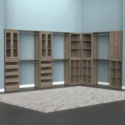 Custom Closet Organization With Built In Shelving - The Vanderveen