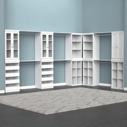 Elfa Walk-In Closet Platinum - Wurth Organizing