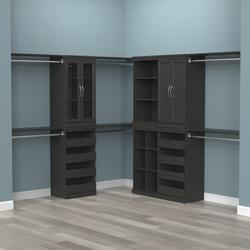 Solid wood closets: Walk In Closet Organizers Pre Configured #3, Walk In Closet  Organizers, PC3