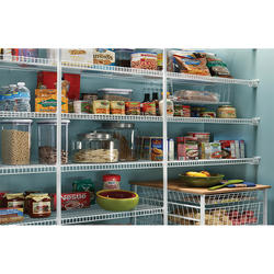 ClosetMaid® 48W x 16D White Wire Closet Shelf Kit at Menards®