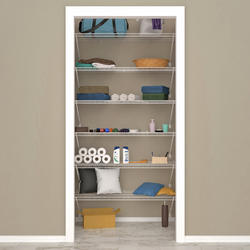 ClosetMaid® 48W x 16D White Wire Closet Shelf Kit at Menards®