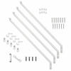 ClosetMaid® 72 - 96"W x 12"D White Wire Closet Shelf Hardware Kit
