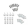 ClosetMaid® White Wire Closet Concrete/Stud Wall Clips - 12 Pack