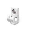 ClosetMaid® White Wire Closet Concrete/Stud Wall Clips - 12 Pack