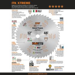 Itk Plus Rip And Crosscut Saw Blade Hw 250X2.4/1.6X30 Z24 At – The Tool Club