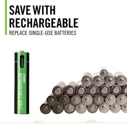 Coast® Zithion-X® AAA USB-C Rechargeable Batteries - 4 Pack
