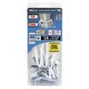 Cobra® FLIPTOGGLE™ 1/4" x 2-1/2" Nylon Toggle Wall Anchor - 10 Count