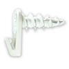 Cobra Anchors® WallDriller™ 20lb. Zinc White Picture Hanging Hook - 4 Count
