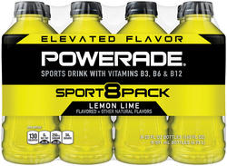 レモンパワーセット✩.*˚ Powerade® Lemon Lime Sports Drink - 8 Pack at Menards®