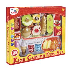Toy Chef Kids Cuisine Playset 38 Piece
