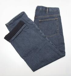 Old Mill Jeans Fleece Lined Denim Pants(Tag 36x30) Hemmed Men's