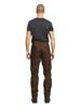 RW Rugged Wear® 34 x 32 Dark Brown Men's Fleece-Lined Carpenter Pants