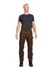 RW Rugged Wear® 34 x 32 Dark Brown Men's Fleece-Lined Carpenter Pants