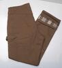 RW Rugged Wear® 34 x 32 Dark Brown Men's Fleece-Lined Carpenter Pants