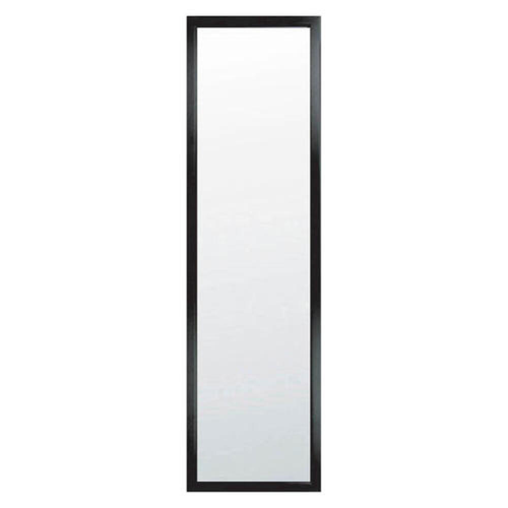 Columbia Frame 13-1/2"W x 49-1/4"H Black Full Length Framed Mirror