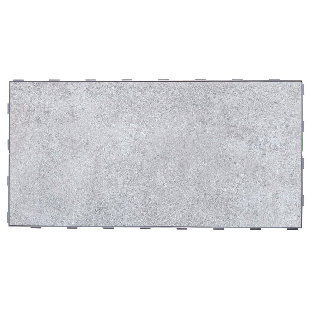 SnapStone® Mocha 6 x 6 Interlocking Porcelain Floor Tile SnapStone® Mocha 6 x 6 Interlocking Porcelain Floor Tile