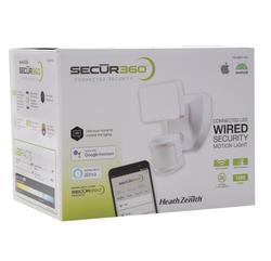 Heath Zenith Secur Led Single Head Motion Sensor Wifi Outdoor Security Flood Light At Menards