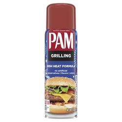 PAM No-Stick Cooking Oil Spray for Grilling 5 oz (Pack of 12)