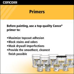 P002 Series Vapor Barrier Acrylic Prime & Finish - Conco® Paints
