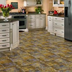 Congoleum Warm Croissant 18-mil x 12-ft W Waterproof and Water Resistant  Cut-to-length Vinyl Sheet Flooring in the Vinyl Sheet Flooring department  at