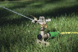 Yardworks® 5,000 sq.ft. Pulsating Impact Lawn Sprinkler at Menards®