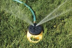 Yardworks® 1,225 sq.ft. 8-Pattern Turret Lawn Sprinkler at Menards®