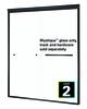 CW® Select 1/4" Mystique™ 59-1/8"W Shower Height Door Glass