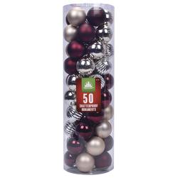 Enchanted Forest® Black Shatterproof Ornaments - 37 Pack at Menards®