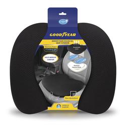  Goodyear GY1143 - Thin & Firm Seat Cushion with Gel for Office  Chair or Car : Automotive